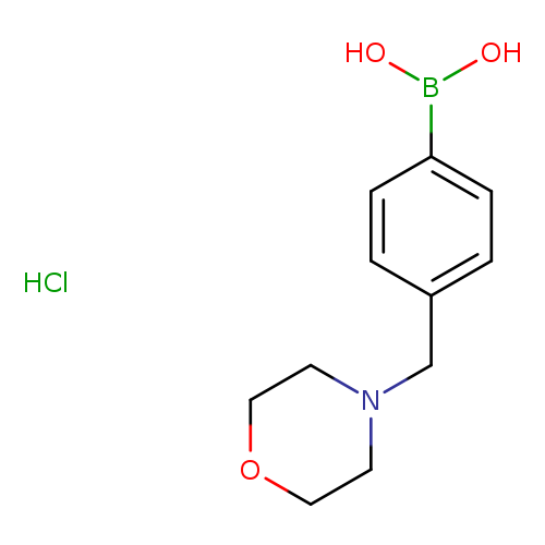(4-(morpholinomethyl)phenyl)boronic acid (hydrochloride)