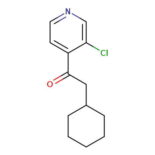 2-Chloro-4-pyridyl cyclohexylmethyl ketone