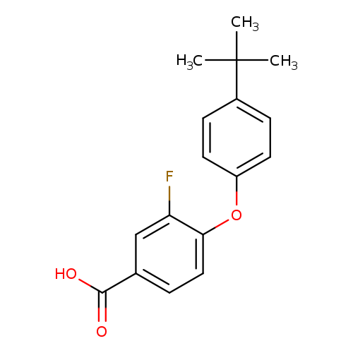4-(4-tert-butylphenoxy)-3-fluorobenzoic acid