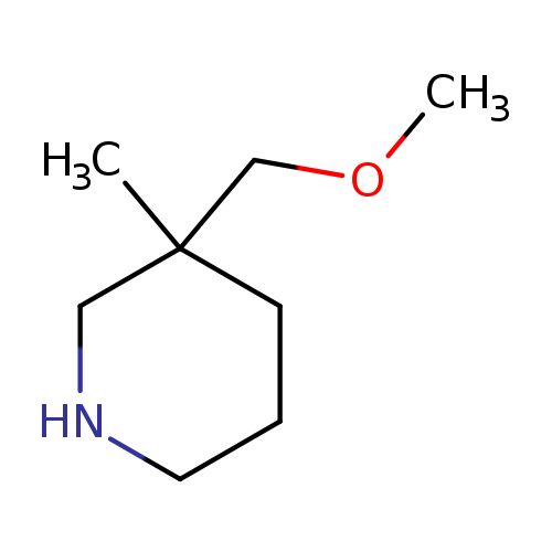 3-(methoxymethyl)-3-methylpiperidine