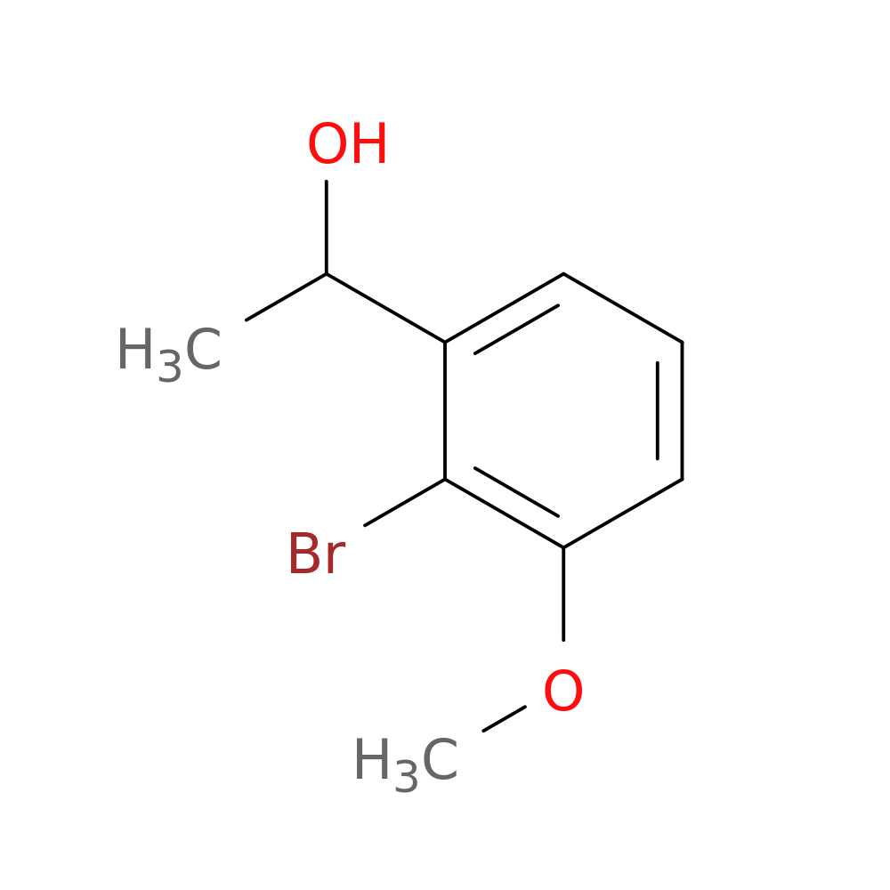 1-(2-bromo-3-methoxyphenyl)ethan-1-ol