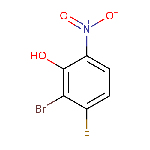 2-Bromo-3-fluoro-6-nitrophenol