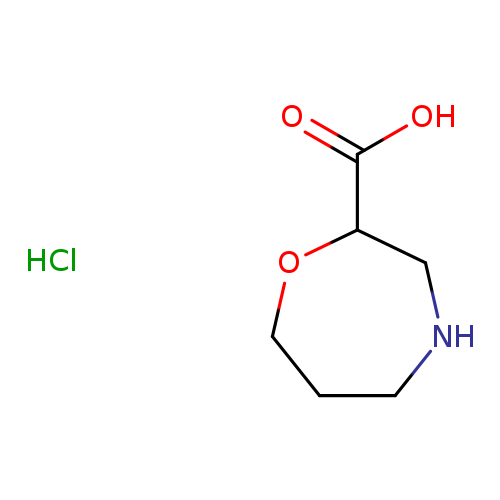 1,4-oxazepane-2-carboxylic acid hydrochloride
