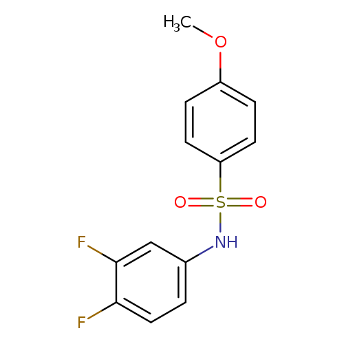 N-(3,4-Difluorophenyl)-4-methoxybenzenesulfonamide