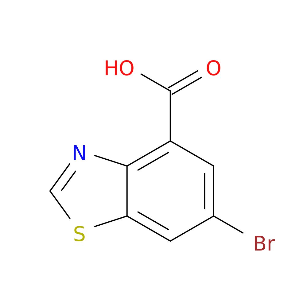 6-Bromobenzo[d]thiazole-4-carboxylic acid
