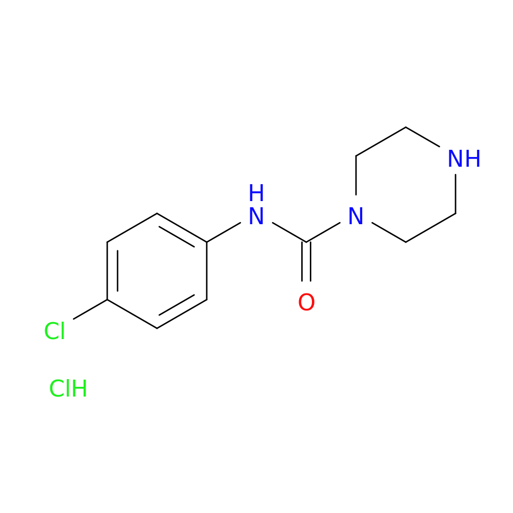 N-(4-Chlorophenyl)piperazine-1-carboxamide hydrochloride