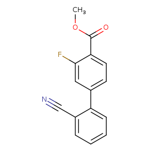 Methyl 4-(2-cyanophenyl)-2-fluorobenzoate