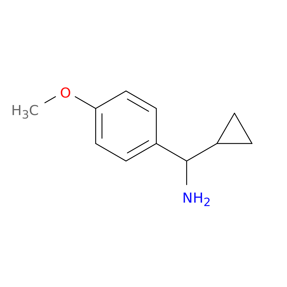 1-Cyclopropyl-1-(4-Methoxyphenyl)Methylamine