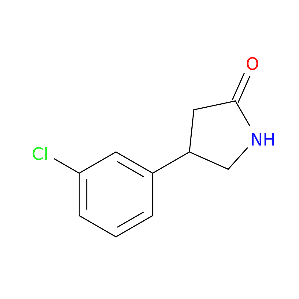 4-(3-chlorophenyl)pyrrolidin-2-one