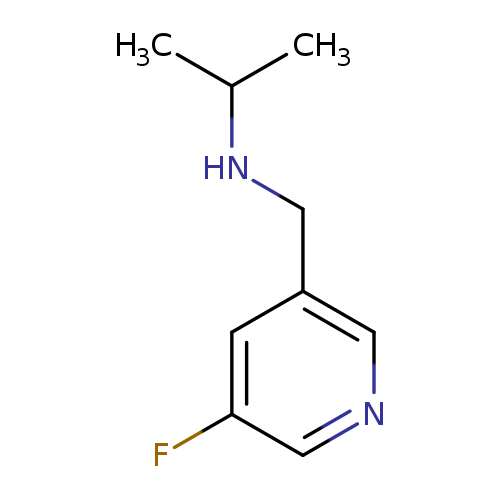 [(5-Fluoropyridin-3-yl)methyl](propan-2-yl)amine