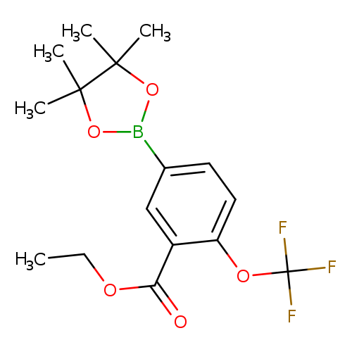 ethyl 5-(4,4,5,5-tetramethyl-1,3,2-dioxaborolan-2-yl)-2-(trifluoromethoxy)benzoate
