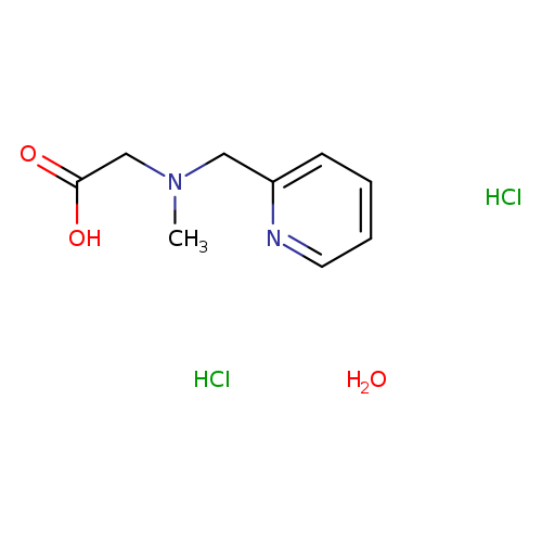 N-methyl-N-(2-pyridinylmethyl)glycine dihydrochloride hydrate