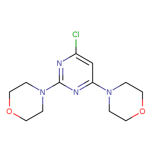 Morpholine, 4,4'-(6-chloro-2,4-pyrimidinediyl)bis-