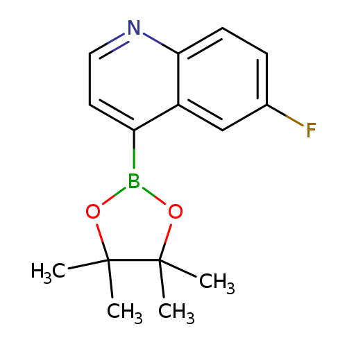 6-fluoro-4-(4,4,5,5-tetramethyl-1,3,2-dioxaborolan-2-yl)quinoline