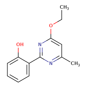 2-(4-Ethoxy-6-methyl-2-pyrimidinyl)phenol