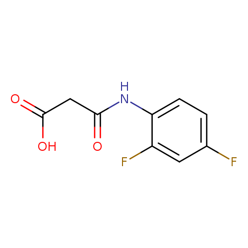 Propanoic acid, 3-[(2,4-difluorophenyl)amino]-3-oxo-