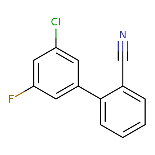 2-(3-Chloro-5-fluorophenyl)benzonitrile