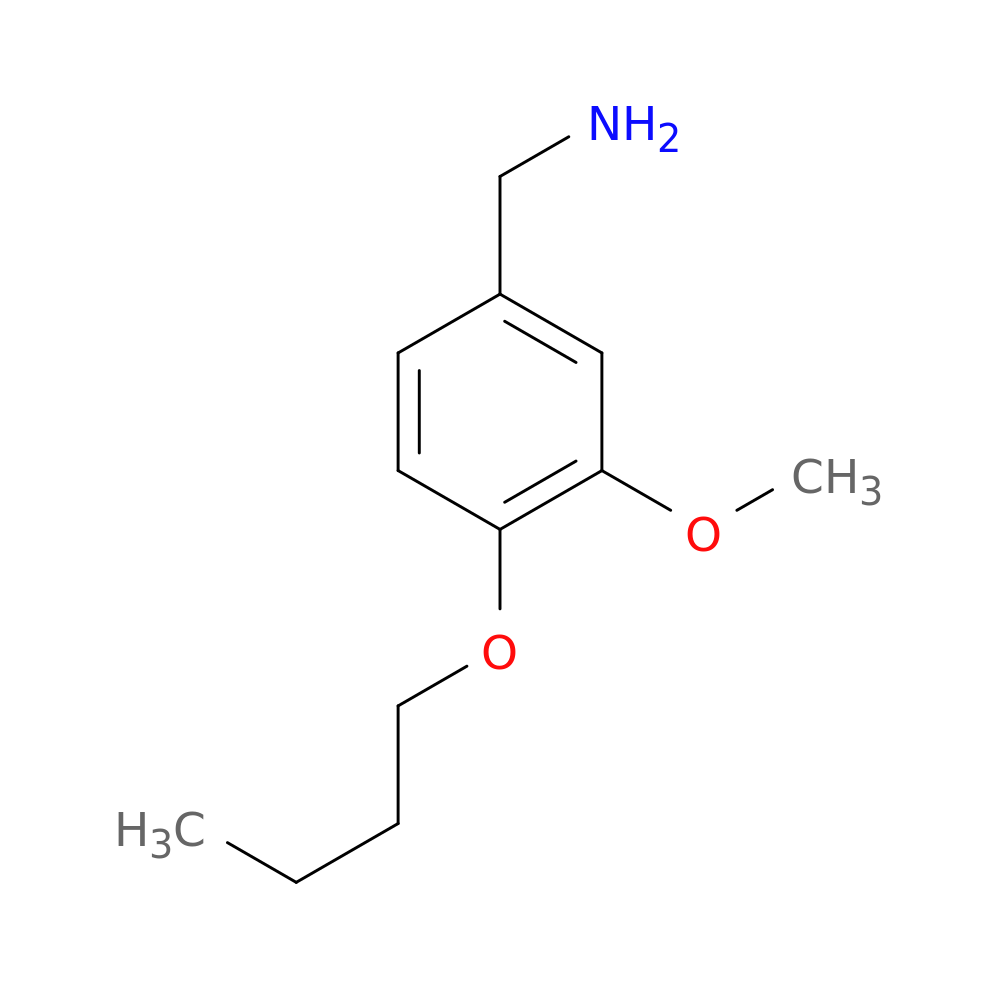(4-Butoxy-3-methoxyphenyl)methanamine