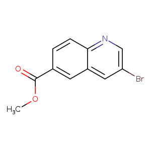 6-Quinolinecarboxylic acid, 3-bromo-, methyl ester
