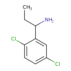 [1-(2,5-Dichlorophenyl)propyl]amine hydrochloride