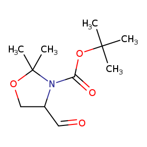 3-Oxazolidinecarboxylic acid, 4-formyl-2,2-dimethyl-, 1,1-dimethylethyl ester