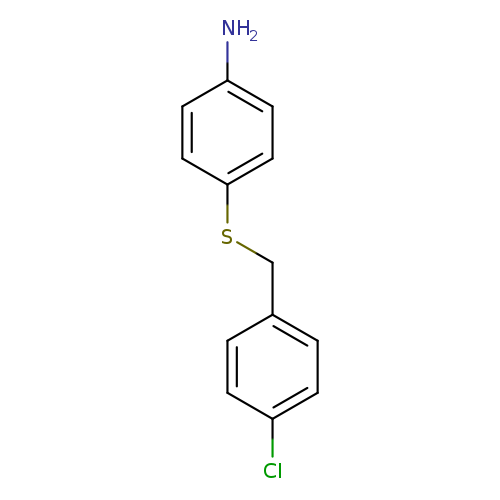 4-{[(4-chlorophenyl)methyl]sulfanyl}aniline
