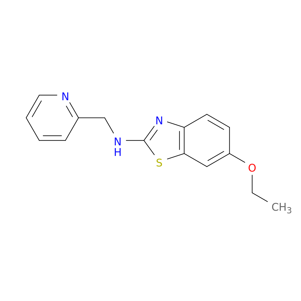 6-Ethoxy-N-(pyridin-2-ylmethyl)-1,3-benzothiazol-2-amine