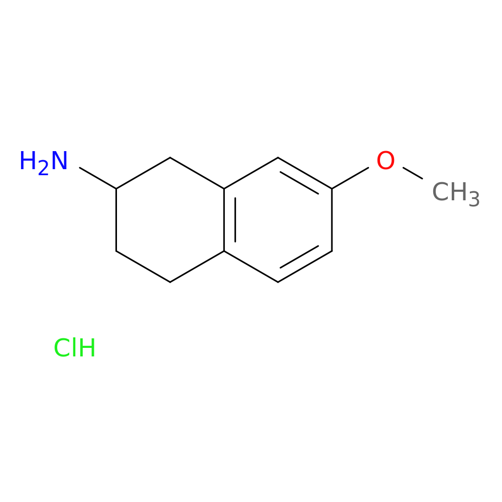 7-Methoxy-1,2,3,4-tetrahydro-naphthalen-2-ylamine, HCl