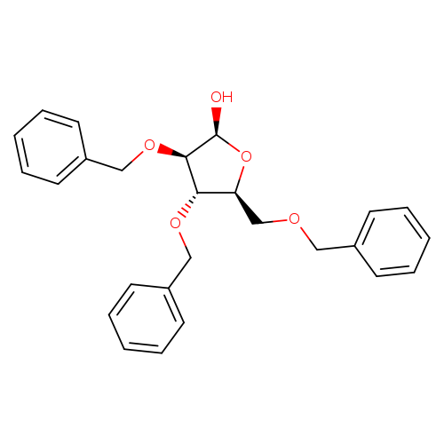 β-​L-​Arabinofuranose, 2,​3,​5-​tris-​O-​(phenylmethyl)​-