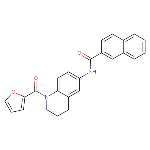 N-[1-(furan-2-carbonyl)-1,2,3,4-tetrahydroquinolin-6-yl]naphthalene-2-carboxamide