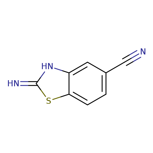 5-Benzothiazolecarbonitrile,2-amino-(9CI)
