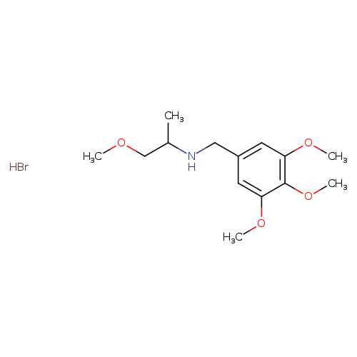 (2-methoxy-1-methylethyl)(3,4,5-trimethoxybenzyl)amine hydrobromide