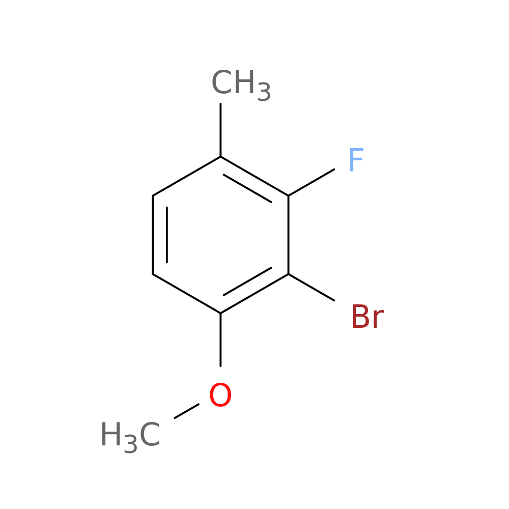 2-Bromo-3-fluoro-1-methoxy-4-methylbenzene