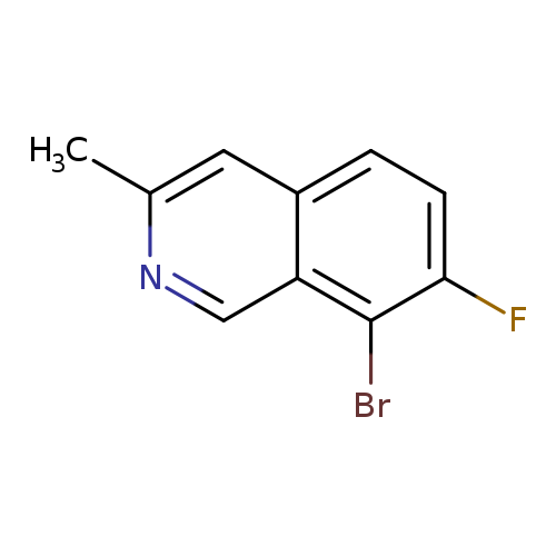 8-bromo-7-fluoro-3-methylisoquinoline
