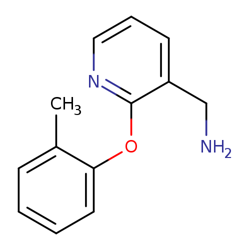 1-[2-(2-Methylphenoxy)pyridin-3-yl]methanamine