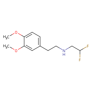 N-(2,2-difluoroethyl)-N-[2-(3,4-dimethoxyphenyl)ethyl]amine