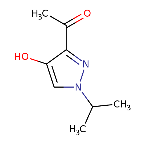 1-[4-Hydroxy-1-(propan-2-yl)-1h-pyrazol-3-yl]ethan-1-one