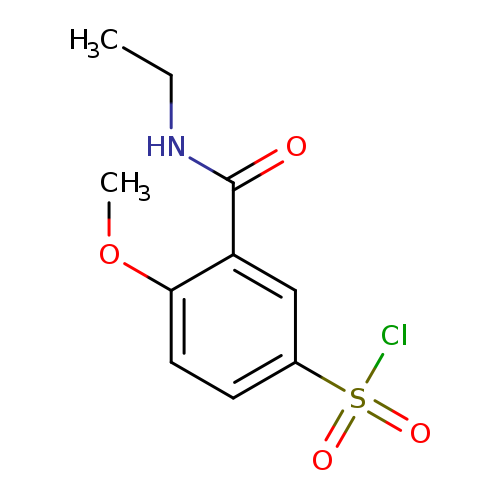 3-[(Ethylamino)carbonyl]-4-methoxybenzenesulfonyl chloride