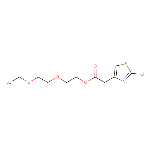2-(2-ethoxyethoxy)ethyl2-(2-chloro-1,3-thiazol-4-yl)acetate