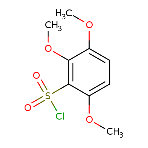 2,3,6-trimethoxybenzene-1-sulfonyl chloride
