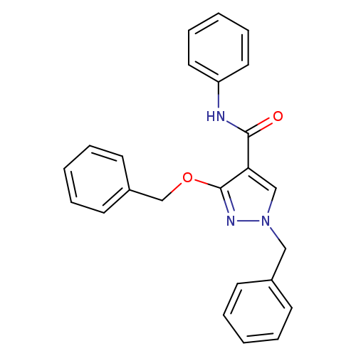 1-benzyl-3-(benzyloxy)-N-phenyl-1H-pyrazole-4-carboxamide