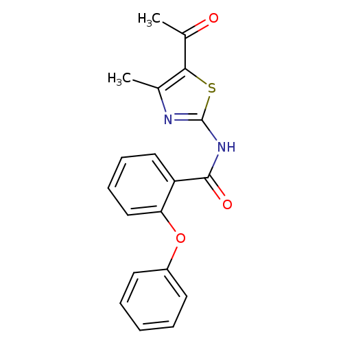 N-(5-acetyl-4-methyl-1,3-thiazol-2-yl)-2-phenoxybenzamide