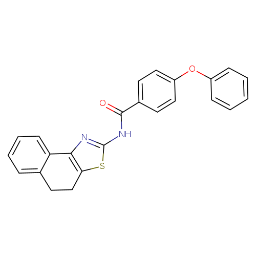 N-{4H,5H-naphtho[1,2-d][1,3]thiazol-2-yl}-4-phenoxybenzamide