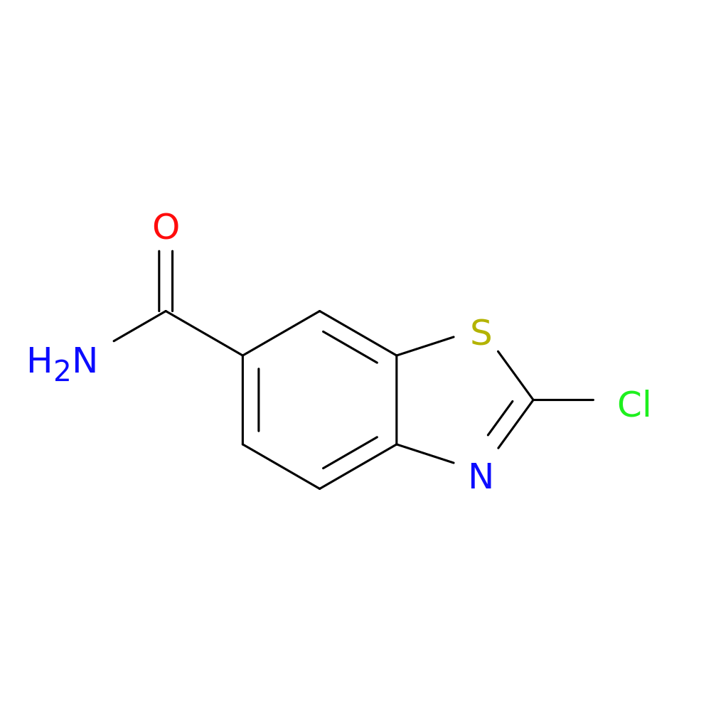2-chloro-1,3-benzothiazole-6-carboxamide