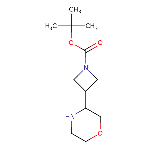 tert-Butyl 3-(morpholin-3-yl)azetidine-1-carboxylate