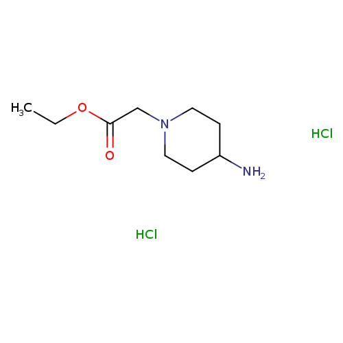 Ethyl 2-(4-aminopiperidin-1-yl)acetate dihydrochloride