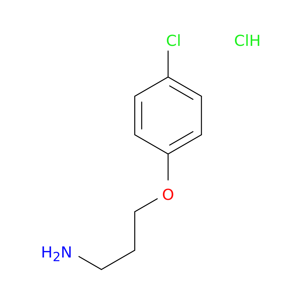 3-(4-Chlorophenoxy)propan-1-amine, HCl