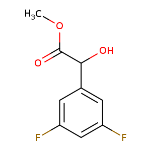 Benzeneacetic acid, 3,5-difluoro-a-hydroxy-, methyl ester
