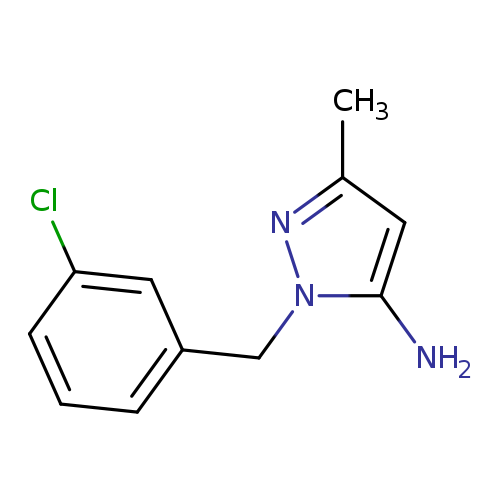 1-(3-Chlorobenzyl)-3-methyl-1h-pyrazol-5-amine