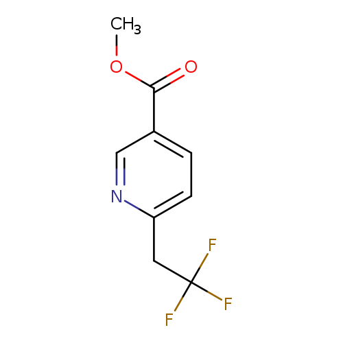 methyl 6-(2,2,2-trifluoroethyl)pyridine-3-carboxylate